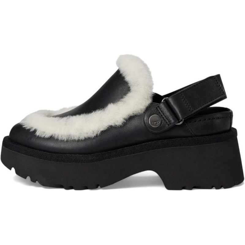 UGG Esmee Leather Clog Matériaux Respirants